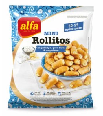 SMRZNUTI MINI ROLLITOS FETA SIR I PARMEZ.ALFA 750G
