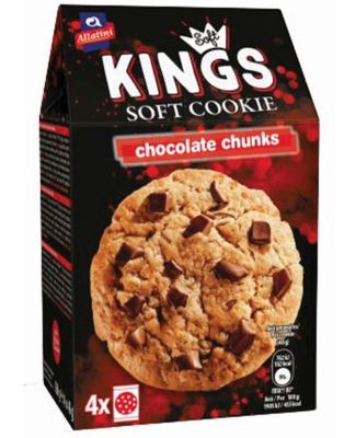 KINGS SOFT COOKIE 160GR MLECNA COKOLADA
