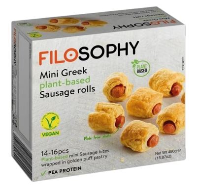 SMRZNUTE ROLNICE SA VEGAN KOBASICOM FILOSOPHY 450G