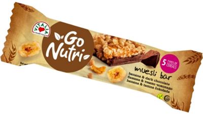 GO NUTRI BAR BANANA I ČOK 25G vegan