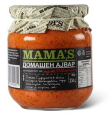 AJVAR MAMAS 550g DOMACI BLAGI
