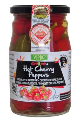 Chery pepper crvena ljuta paprika 370ml VIPRO