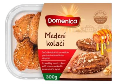 KOLAČ MEDENI 300GR DOMENICA