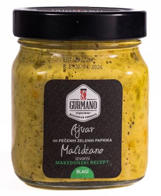 AJVAR OD ZELENIH PAPRIKA MALIDŽANO GURMANO 300G