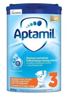INSTANT MLEKO ZA BEBE 3 EZP APTAMIL 800G