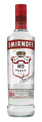 VODKA SMIRNOF RED 40% 0.5L