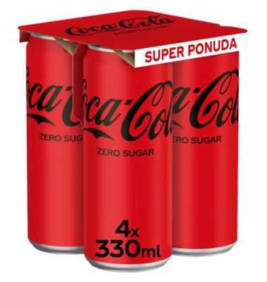 COCA-COLA ZERO 4X0.33L
