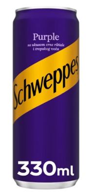 SCHWEPPES PURPLE 0,33L