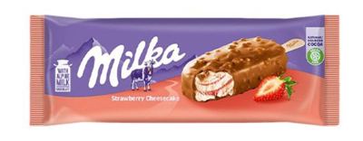 SLAD.MILKA STRAWBERRY CHEESECAKE ŠTAPIĆ 90ML/67G