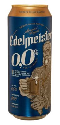 PIVO BEZALKOHOLNO EDELMEISTER 0.0% 0.5L CAN