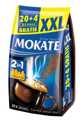 KAFA INSTANT 2U1 MOKATE XXL 20+4 GRATIS
