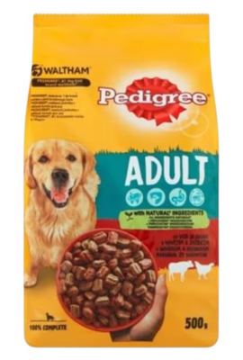 PEDIGREE BRIKETI,GOVEDINA I POVRCE 500G