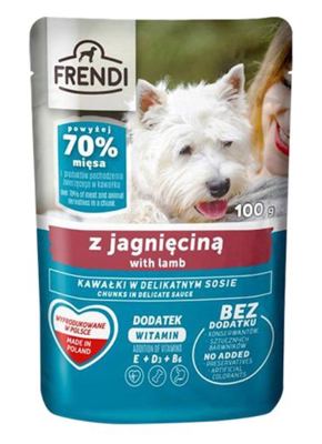 HRANA ZA PSE JAGNJETINA 100G FRENDI
