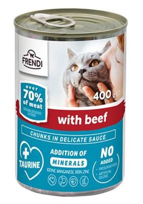 HRANA ZA MACKE GOVEDINA 400G FRENDI