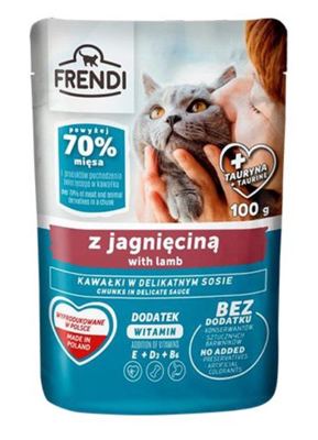 HRANA ZA MACKE JAGNJETINA 100G FRENDI