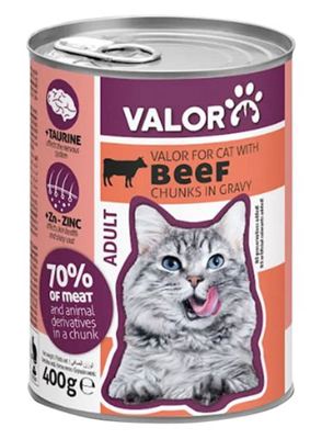 HRANA ZA MACKE GOVEDINA 400G VALOR