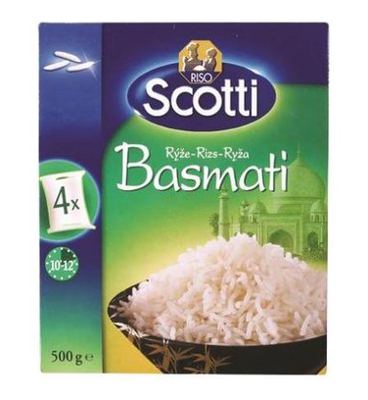 PIRINAČ RISO SCOTTI BASMATI 4X125 G