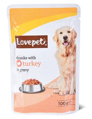 Porcija za pse curka Love Pet 100g