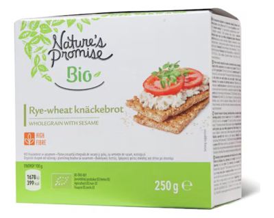 Bio Dvopek sa susamom NP 250g