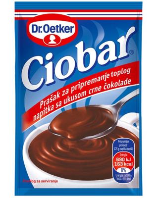 TOPLA CRNA COKOLADA 25GR CIOBAR DR.OETKE