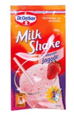Milk Shake jagode Dr.Oetker 36g