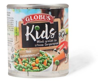 GRAŠAK&ŠARGAREPA BABY KIDS GLOBUS 200G LIM.