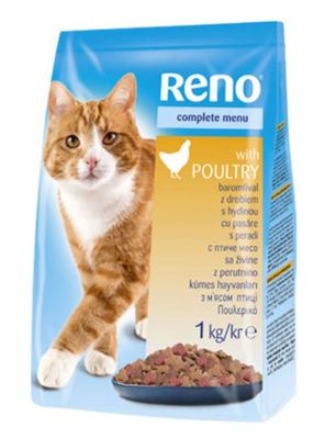 Reno hrana za macke poultry 1kg