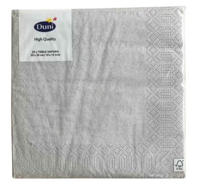 SALVETE SREBRO 33/3 PAK 20 DUNI