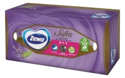PAPIRNE MARAMICE SOFTIS LAVANDA 4SL ZEWA 80/1