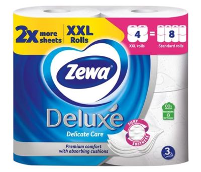 TOALETNI PAPIR ZEWA 4 ROLE XXL 3sl