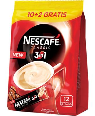 NESCAFE 3U1 CLASSIC VREĆ.10+2 GRAT.198 gr