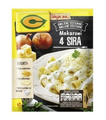 C FIX MAKARONE 4 VRSTE SIRA 30G 1/30