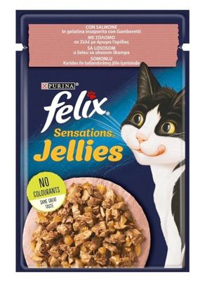 HRANA ZA MAČKE SENSATION LOSOS 85GR FELIX