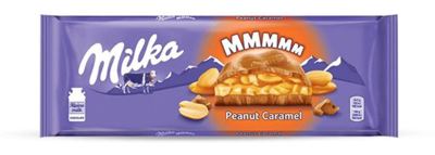 COKOLADA MILKA CARAMEL PEANUT 276G