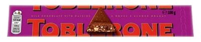 COKOLADA TOBLERONE MILK CHOCOLATE WITH RAISINS100G