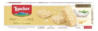 LOACKER PATISSERIE 100GR WHITE COCONUT