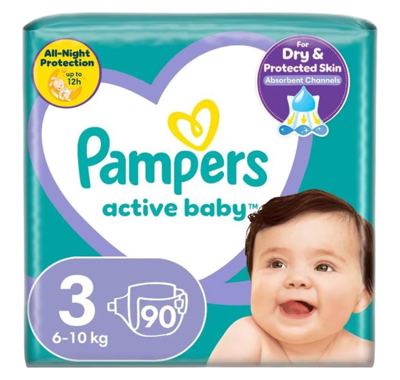 Pampers Pelene ABD gp vel.3 90/1_OC