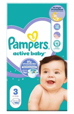 PELENE PAMPERS 3 MB 6-10KG 152/1