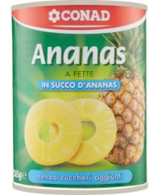 ANANAS CONAD KOLUTOVI U SOPSTVENOM SOKU 565G