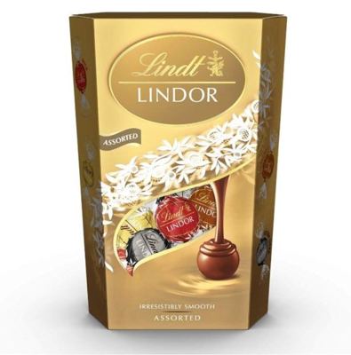 BOMBONJERA CORNET ASSORTED LINDT 337G