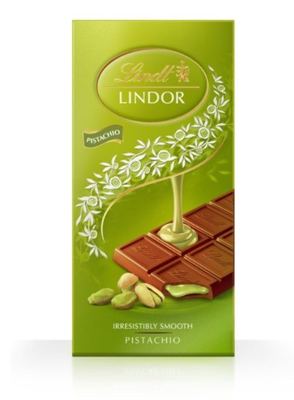 LINDOR PISTACHIO VERTICAL 100G