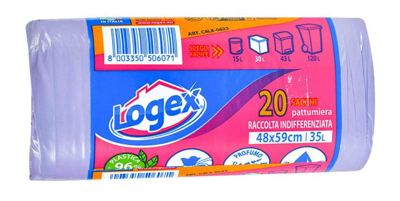 KESE ZA SMEĆE AROMA LAVANDA LOGEX 20/1