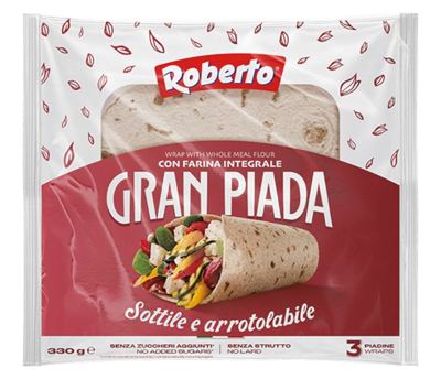 TORTILJA GRANPIADA INTEGRALNA 330GR ROBERTO