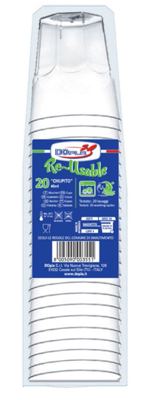 ČAŠA PVC PROVIDNA ZA RAKIJU 0.05L 20/1