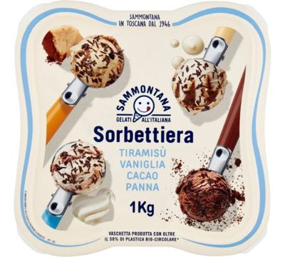 SLADOLED SORBETTIERA TIRA MISU VAN.COK.PANNA 1000G