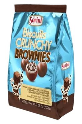 PRALINE BROWNIES CRUNCHY SORINI 200G