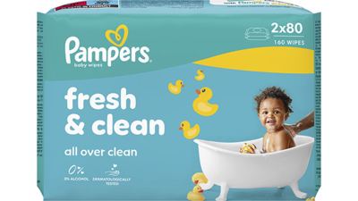 Vlazne mar.Pampers Fresh 2x80