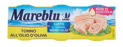 TUNJEVINA U MASLINOVOM ULJU 3X60G MAREBLU