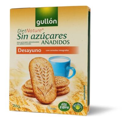 Integr.keks Desayuno bez sec.Gullon 216g