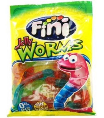 BOMBONE GUMENE FINI PIZZY WORMS 90G SANCHEZ
